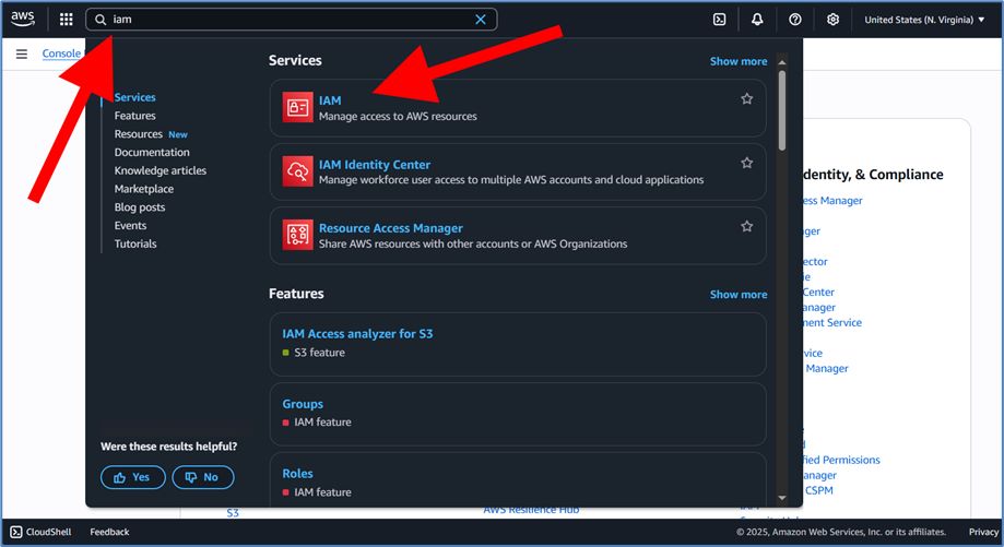 AWS Account Creation Screenshot